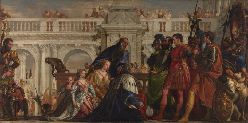 Paolo Veronese. Family of Darius in front of Alexander the Great