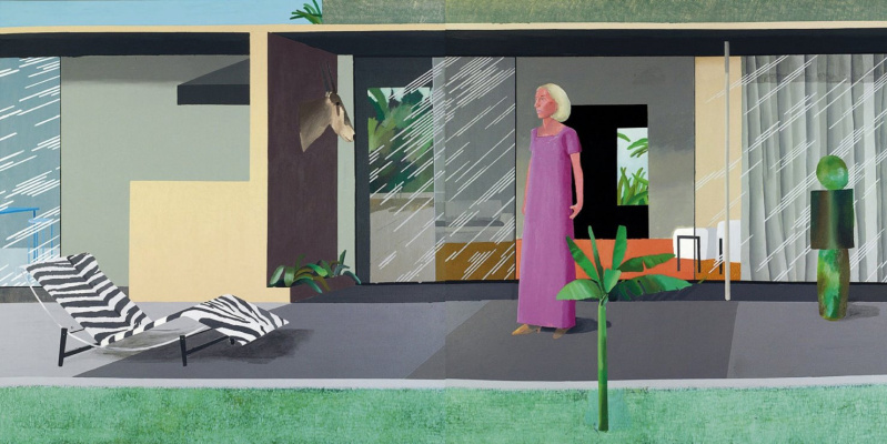 David Hockney. Housewife of Beverly hills