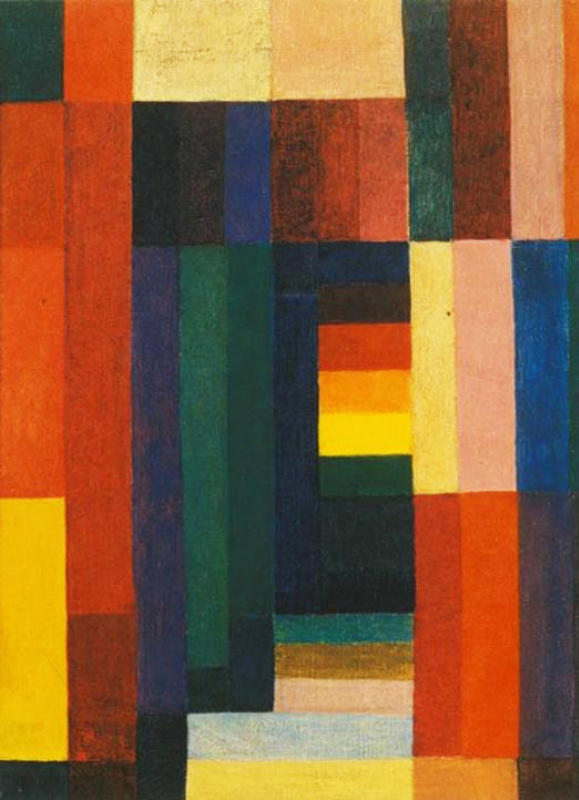 Happy island, 1965, 71×75 cm by Johannes Itten: History