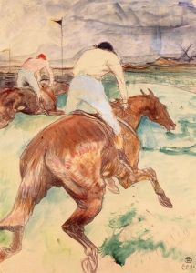 Henri de Toulouse-Lautrec. Fantino (schizzo)