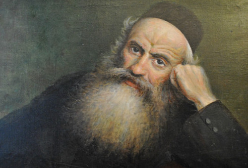 Yudel Pen. Portrait of an old Jew