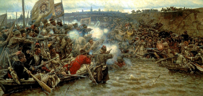 Vasily Ivanovich Surikov. The Conquest Of Siberia By Yermak