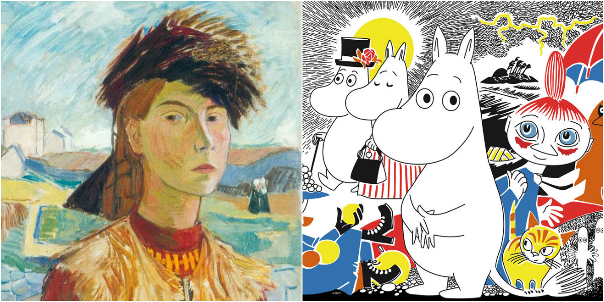 Tove Jansson's Unknown Paintings And The New Truths of The Moomins: The Reverse Side of Moominvalley