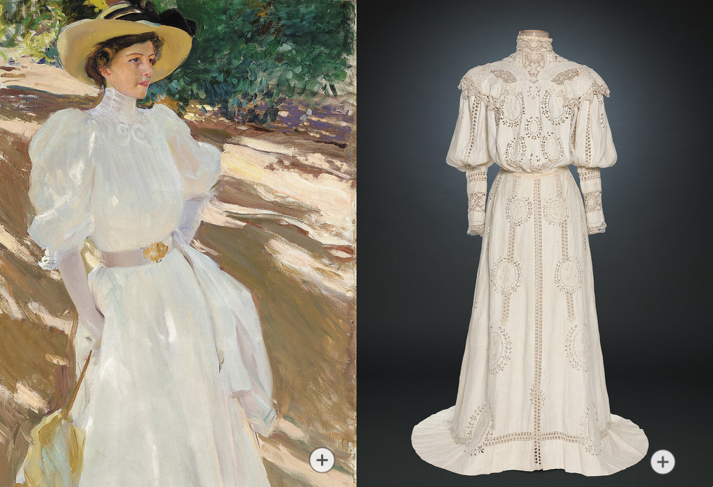 Sorolla and fashion: two Madrid museums host exhibition exploring the dialogue between art and haute couture