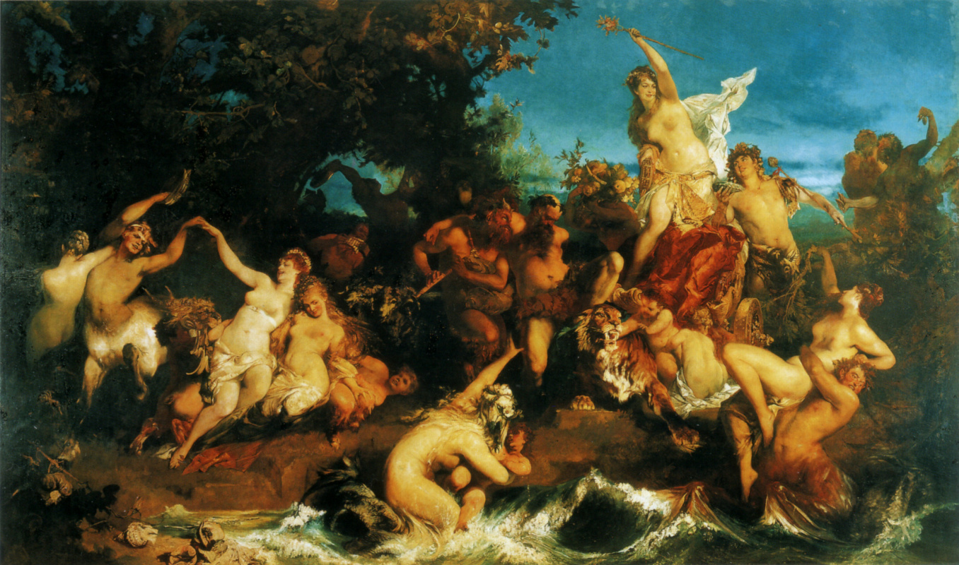 Hans Makart, Triumph of Ariadne, 1874