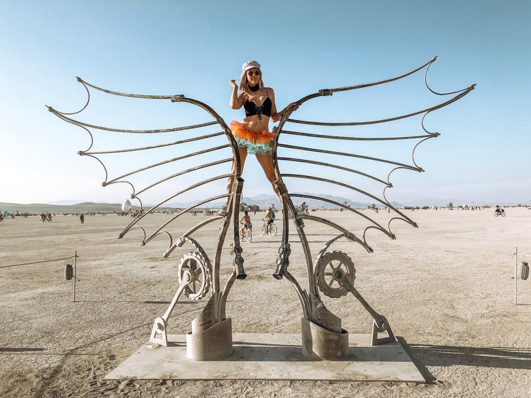 Burning Man-2018 with this year theme "I, robot" ended