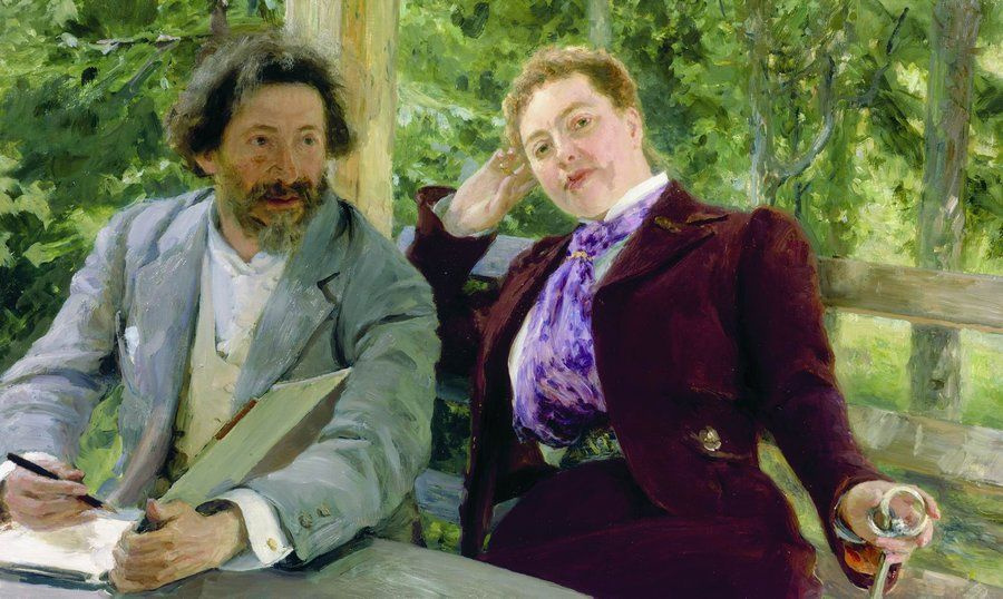 История любви в картинах: Илья Репин и Наталья Нордман