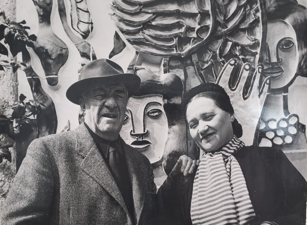 Nadia and Fernand Léger. Photo Source