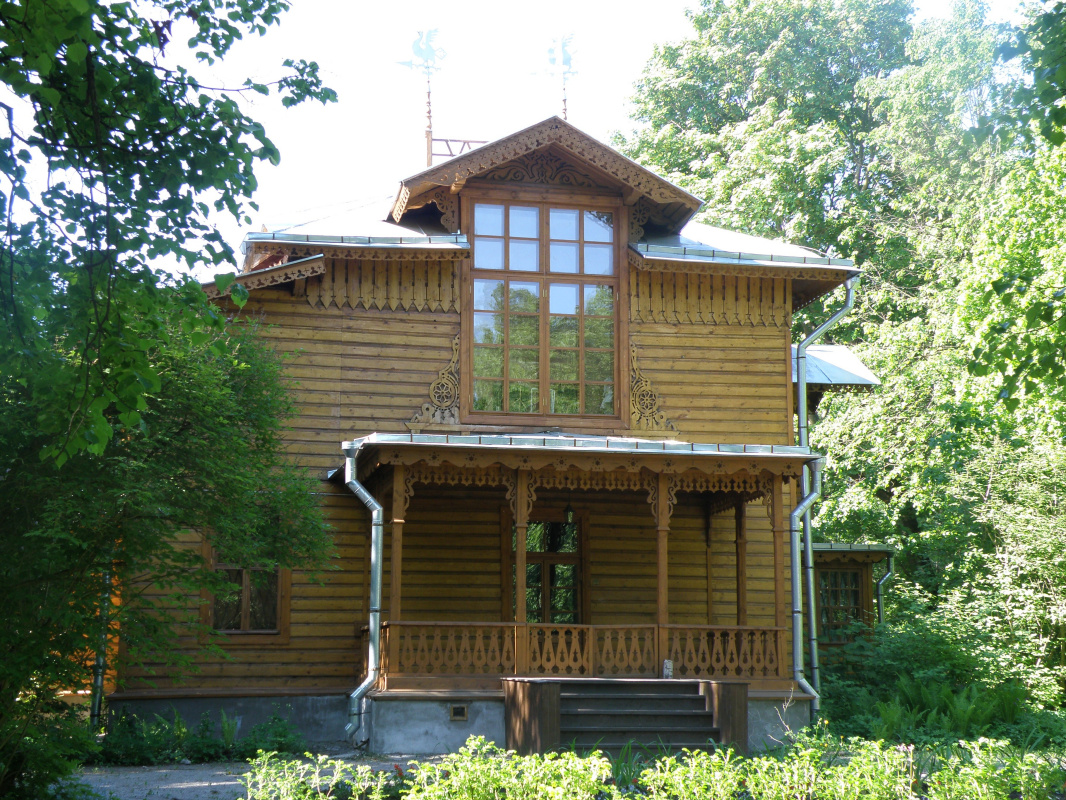 House-Museum of P. P. Chistyakov, Pushkino, St. Petersburg. The artist’s cottage, where he lived in 