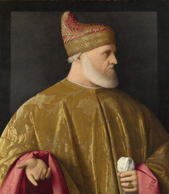 Vincenzo Catena (attributed), Portrait of the Doge Andrea Gritti, 1523-1531, National Gallery, Londo