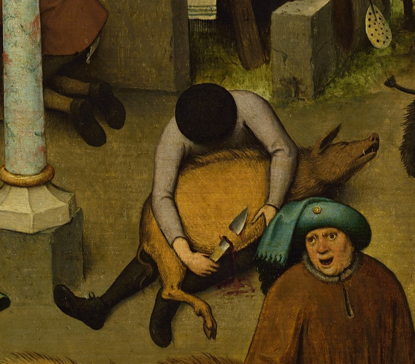 Brueghel’s “Flemish Proverbs” with explanation: the topsy turvy world