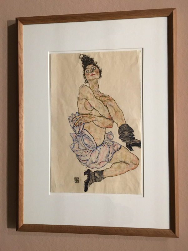 Unique exhibits highlight Vienna's display of graphics by Egon Schiele