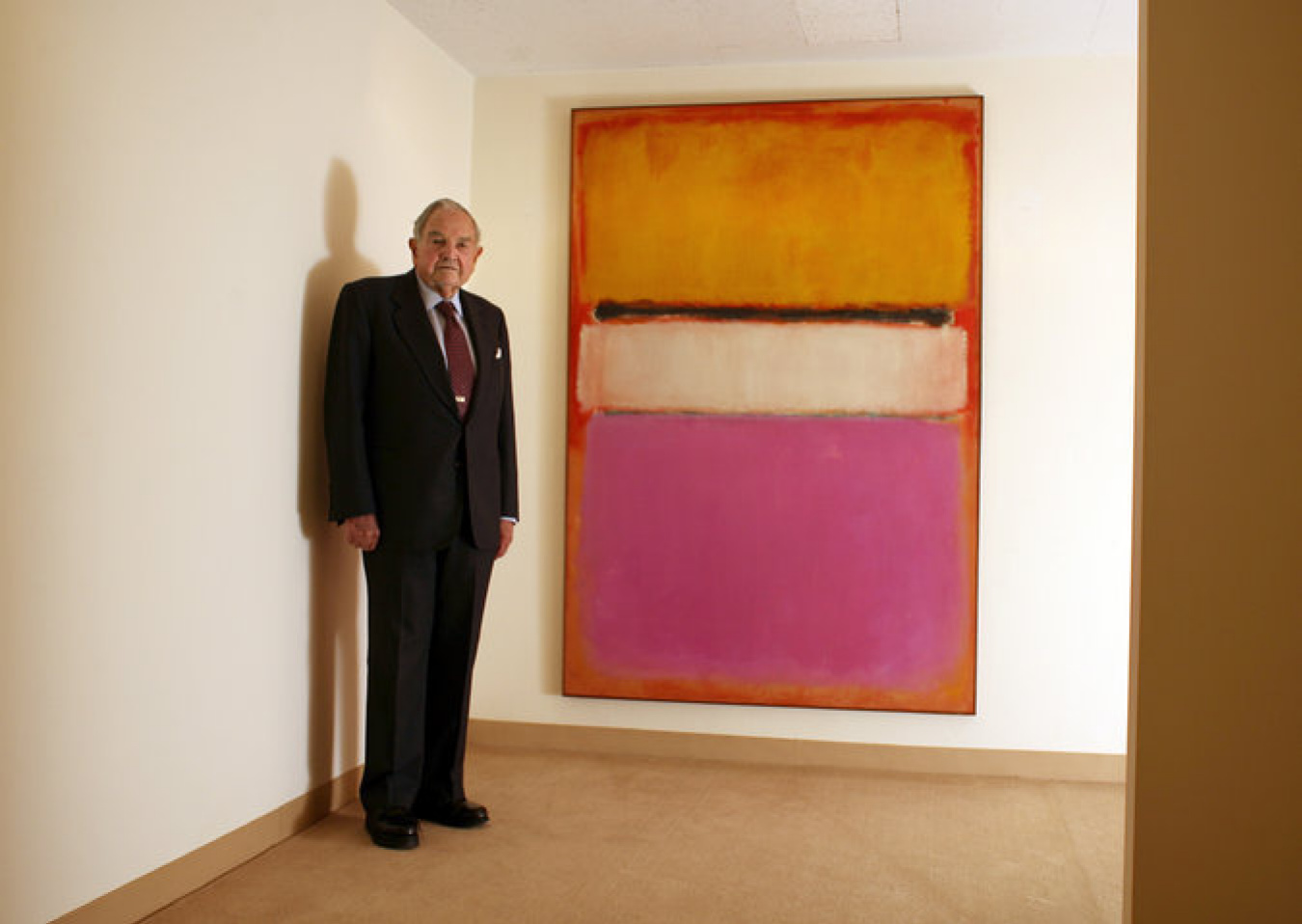 David Rockefeller the billionaire art collector philanthropist