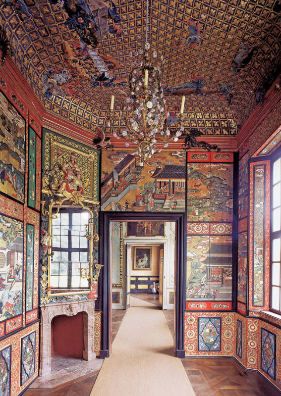 The interior of a Chinese tea house in Sanssouci Palace Park, Potsdam. Photo: GETTY IMAGE / FOTOBANK