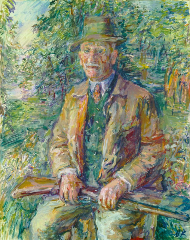 Oskar Kokoschka. Portrait of Ferdinand Bloch-Bauer. 1936