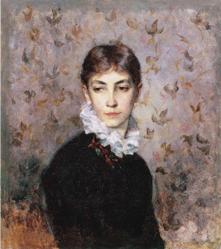 Мария Вик. Портрет сестры художницы Хильды Вик. 1880