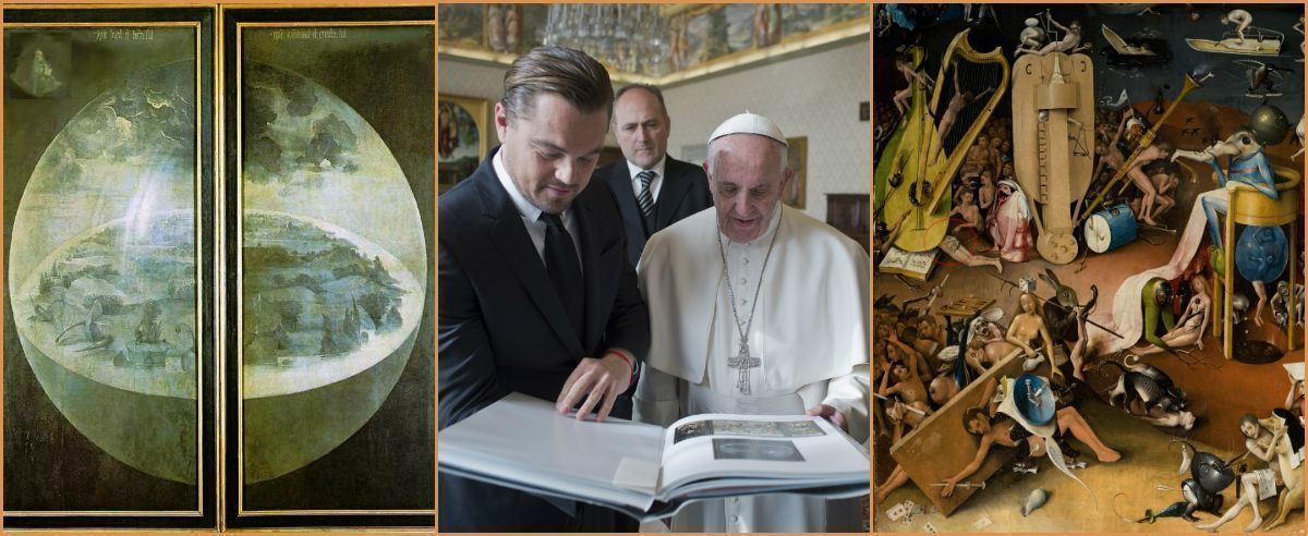 Леонардо Ди Каприо говорил с Папой Римским о Босхе и подарил книгу-альбом