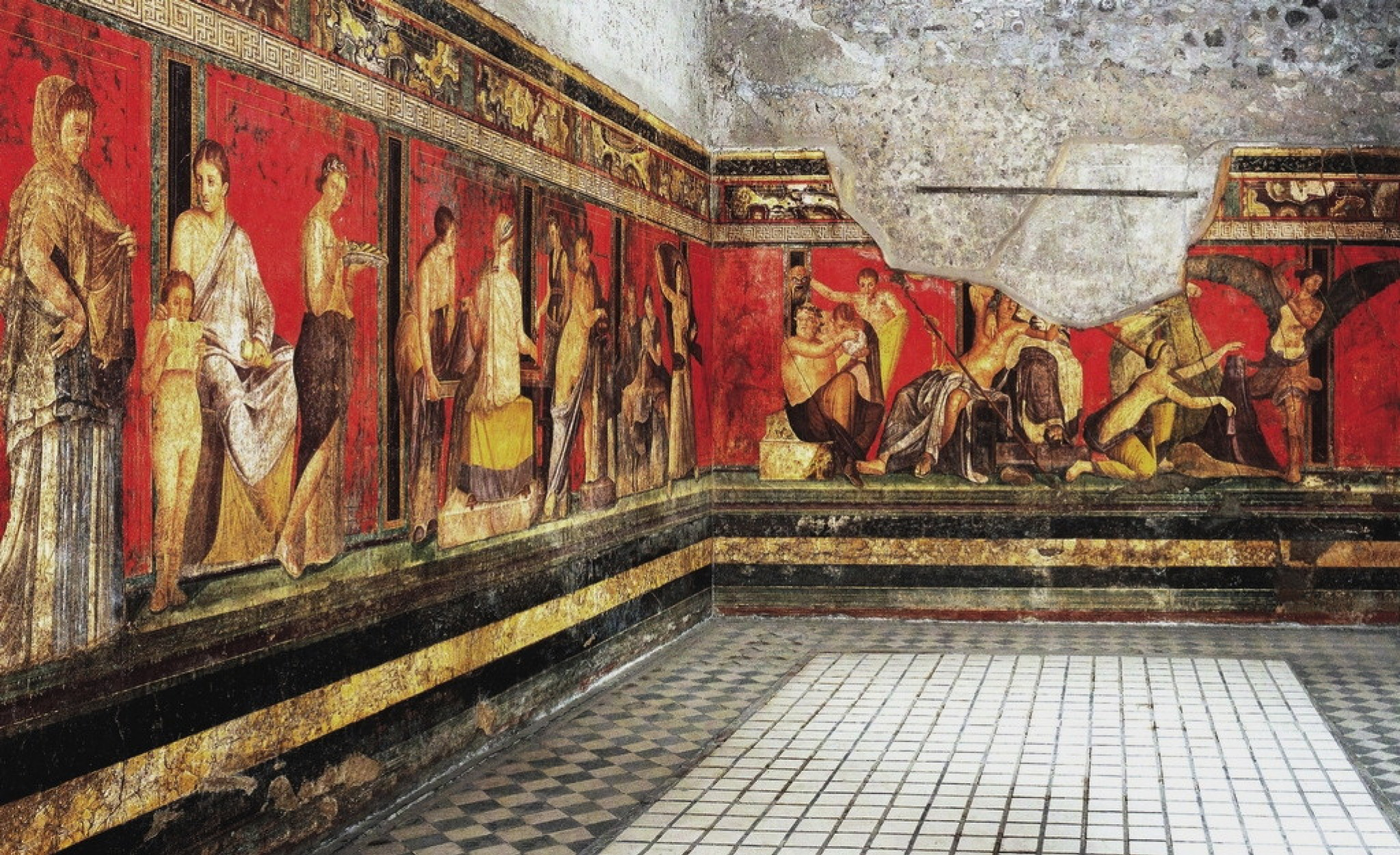 Frescoes and Ash. Painting and Design in Ancient Pompeii | Arthive