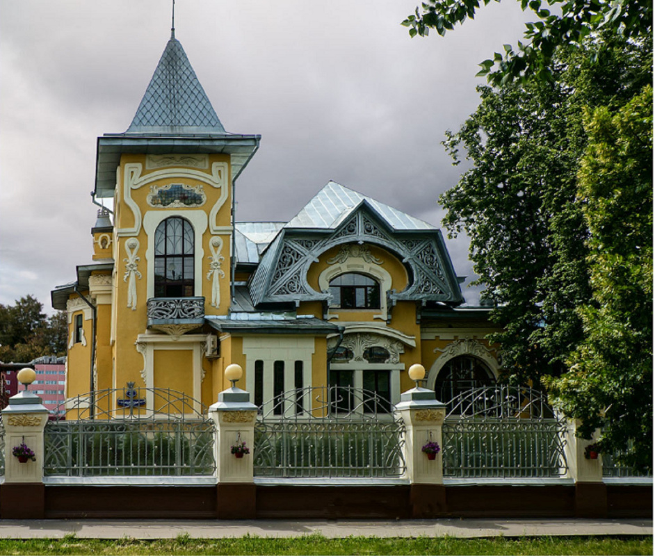 Особняк И. Л. Динга, 1902 г. Москва. Архитектор Александр Калмыков. Источник фото