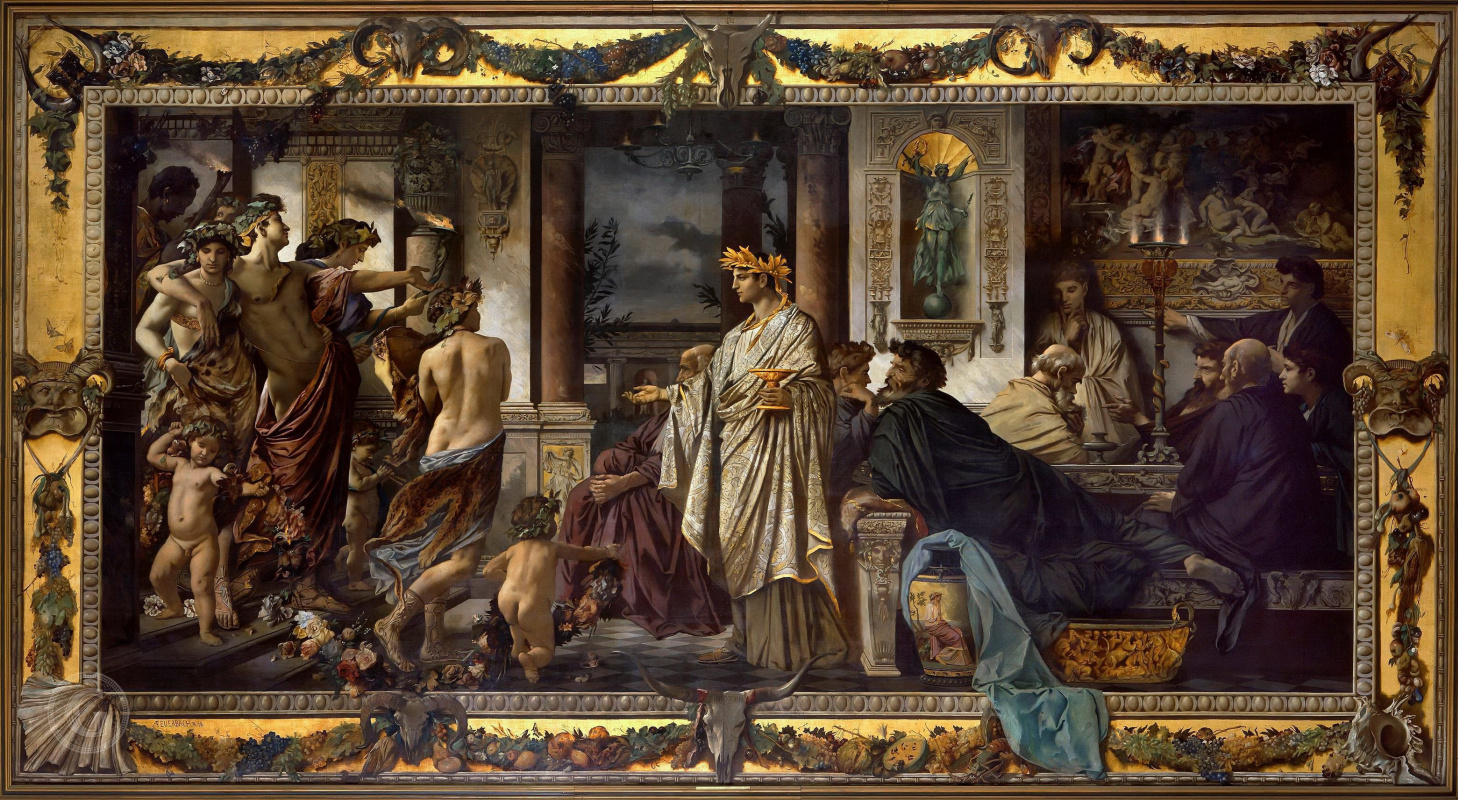 Anselm Feuerbach, The Symposium, 1871—1874