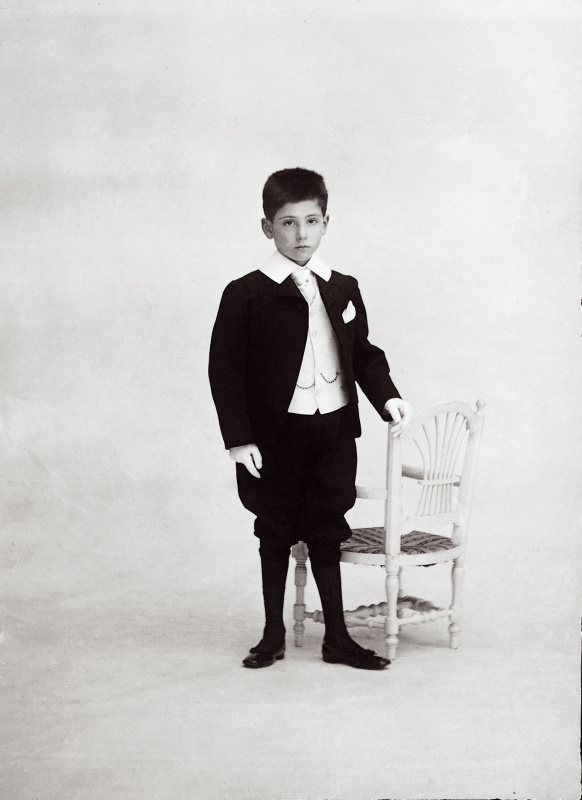 Ниссим де Камондо в возрасте 11 лет (1903 год)