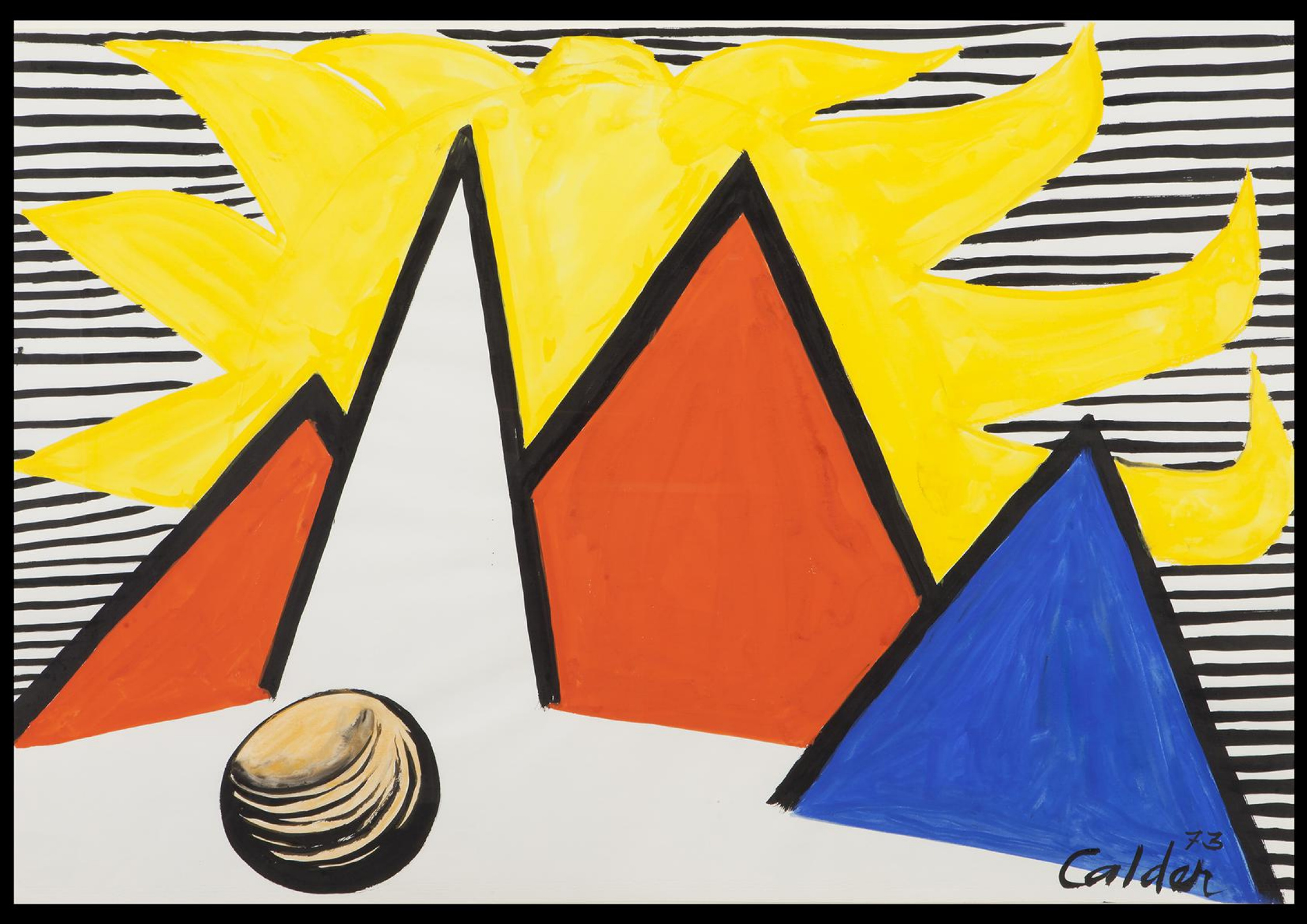Alexander Calder: el gran sol amarillo: exhibition 23 de febrero