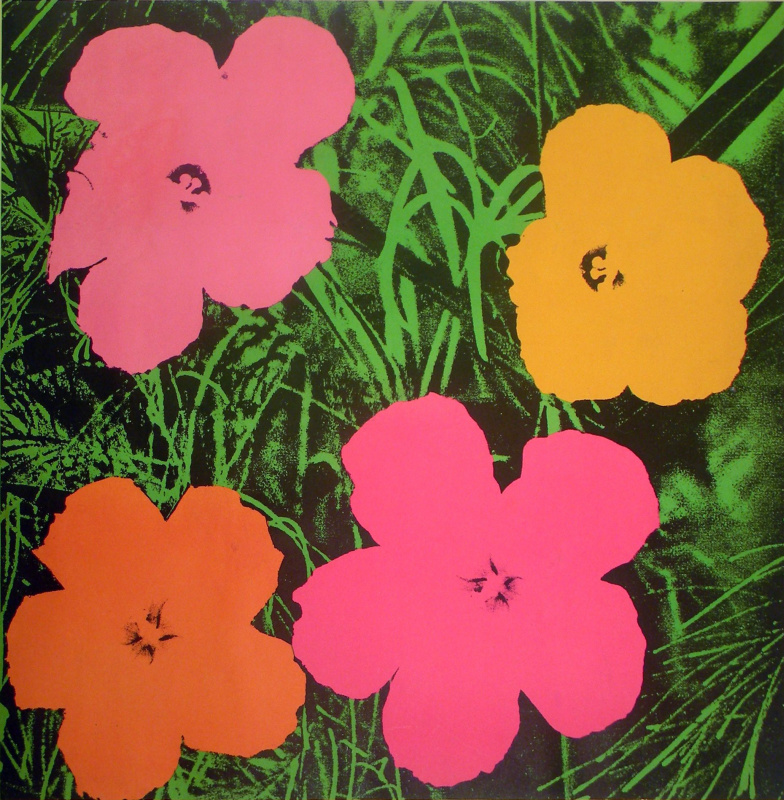 Andy Warhol. Fleurs