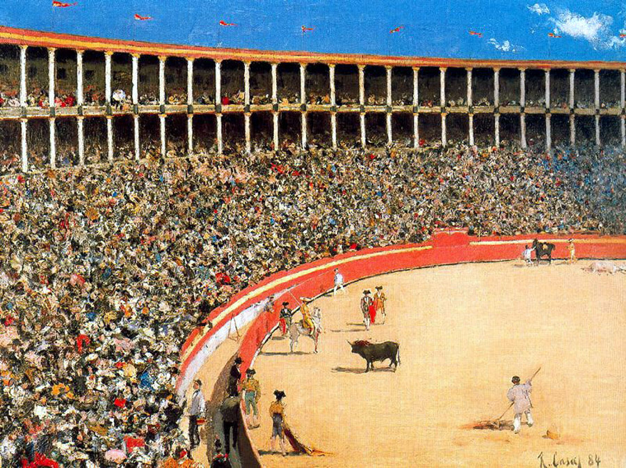 Ramon Casas i Carbó. Bullfighting in Barcelona (Bullfight)
