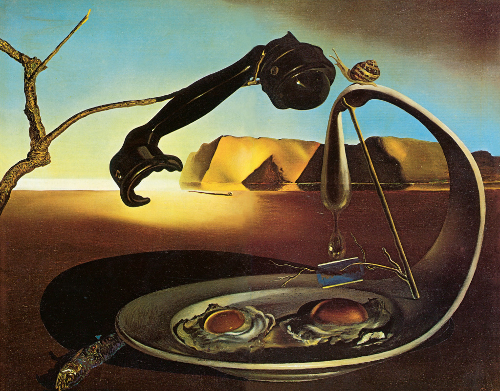 Salvador Dali. Illustration for the book "Les Diners de Gala"