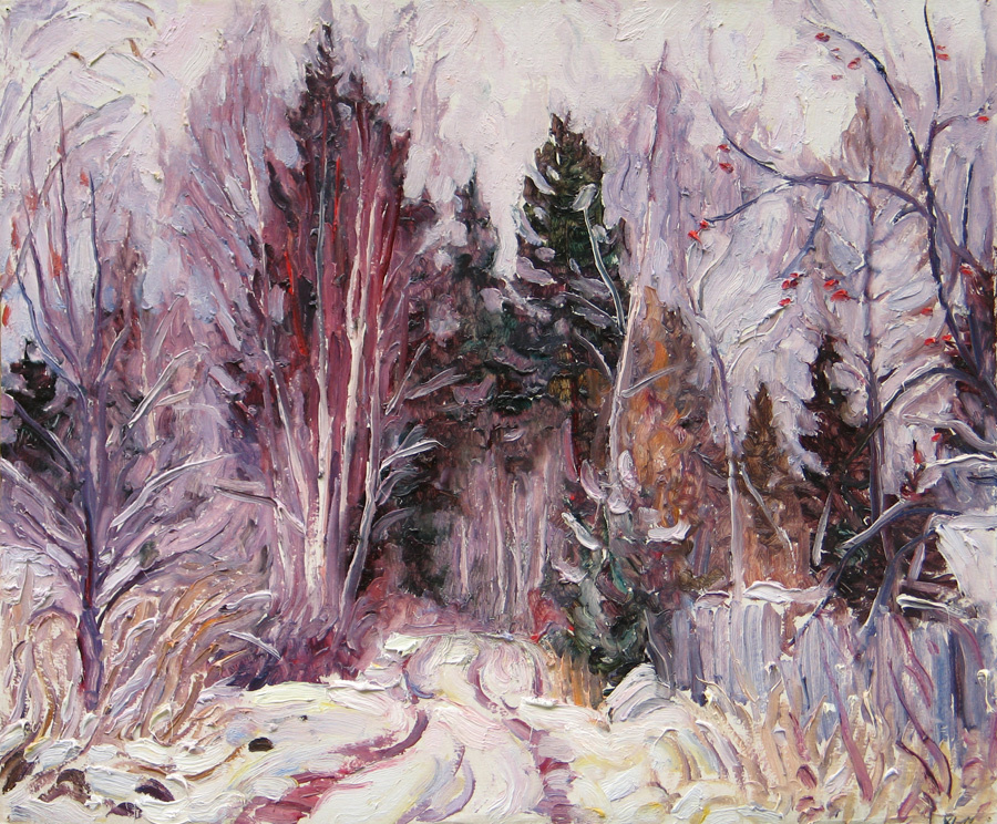 Alexey Vladimirovich Konstantinov. First snow