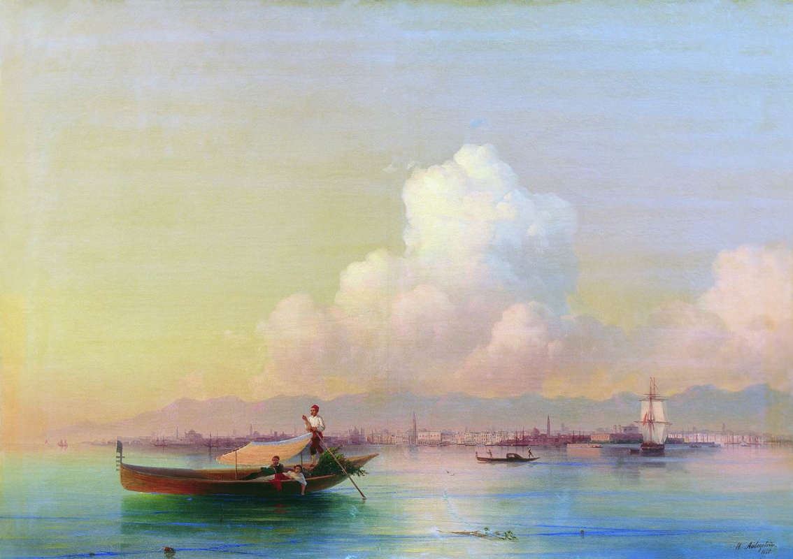Ivan Aivazovsky. Venice by the Lido