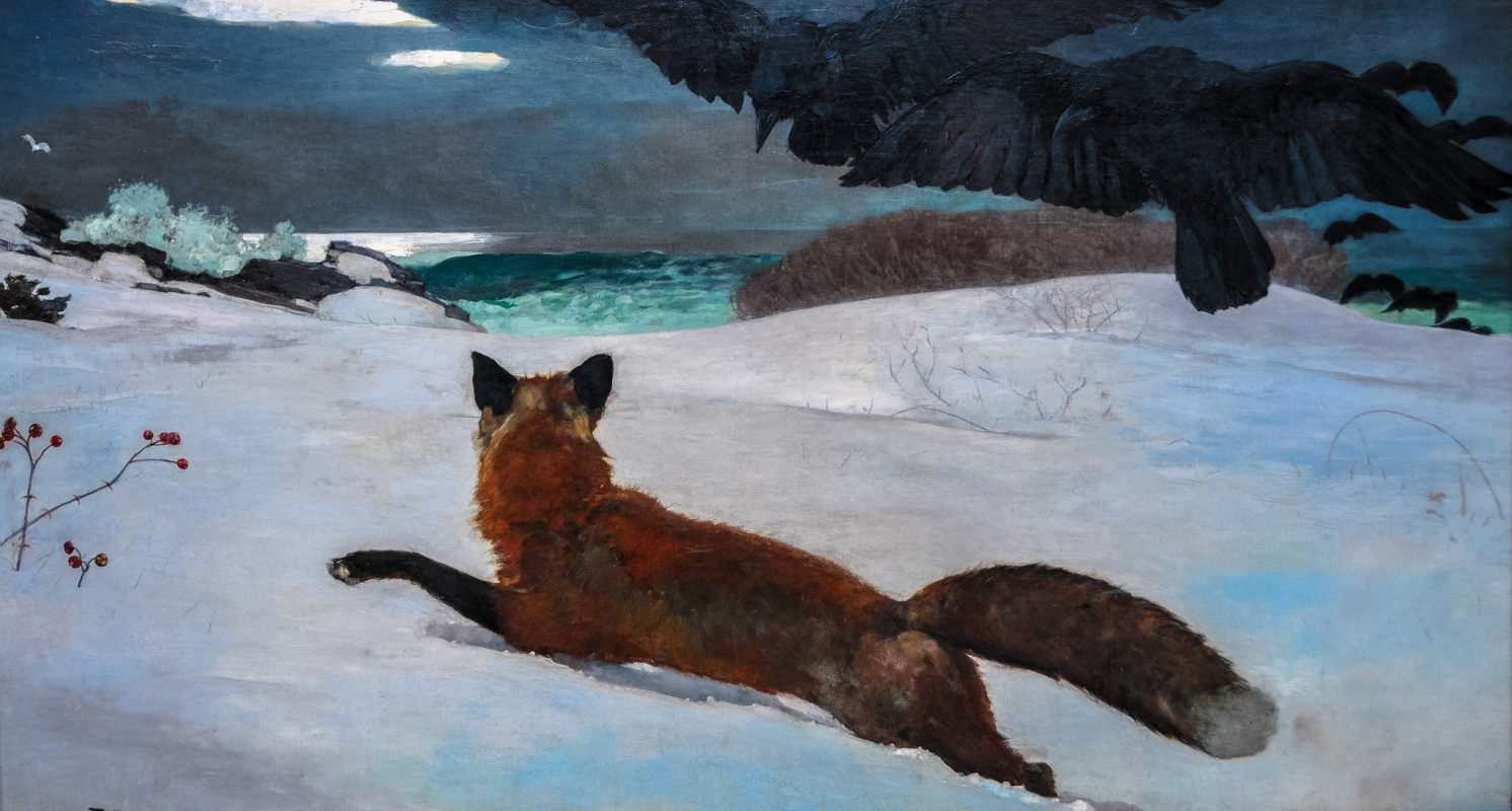 Winslow Homer. Fox hunting