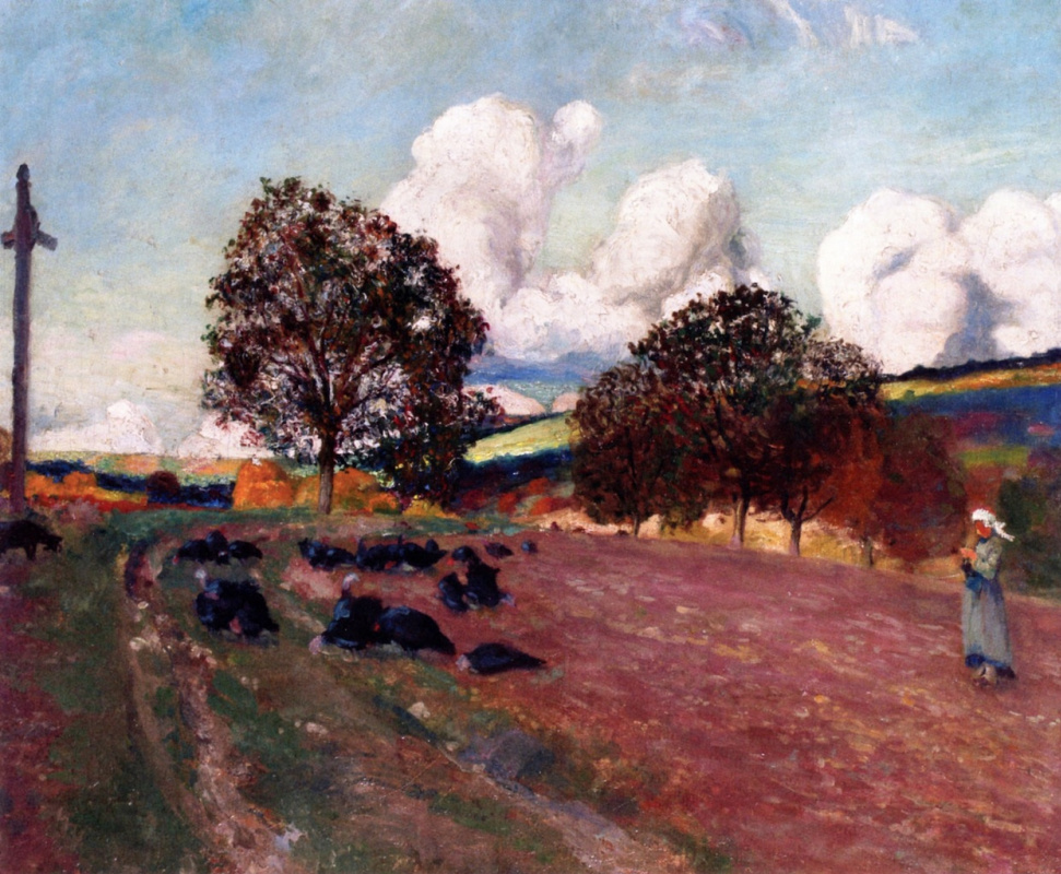 Robert Delaunay. Breton Landscape