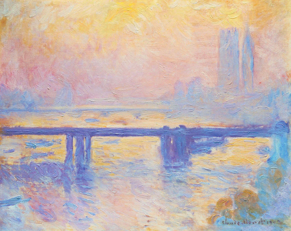 Claude Monet. Charing Cross Bridge