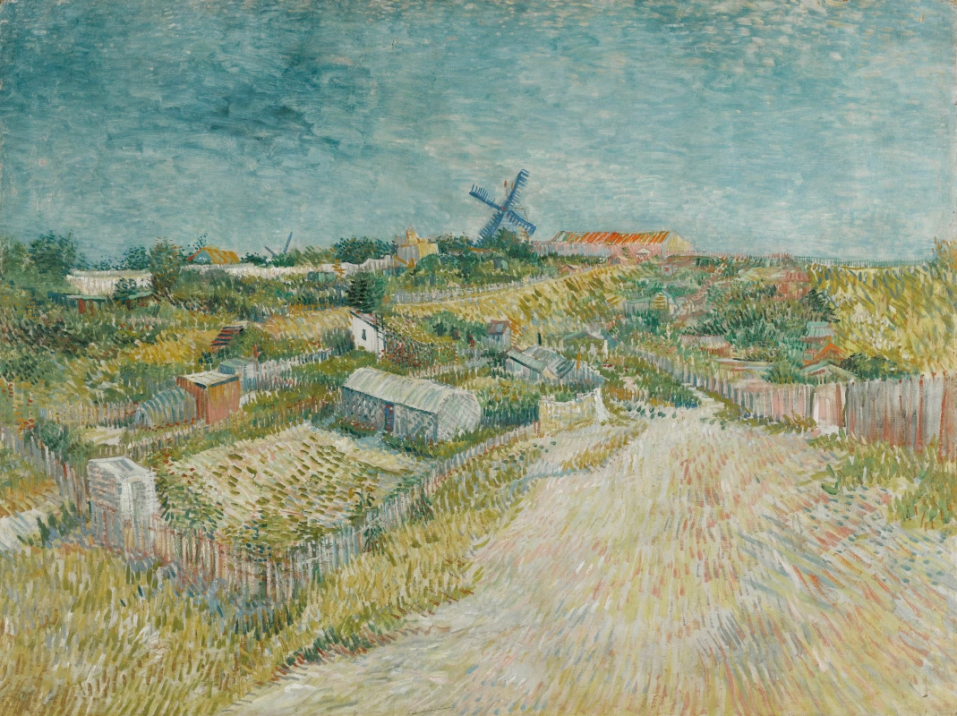 Вінсент Ван Гог. Овощные сады в Монмартре