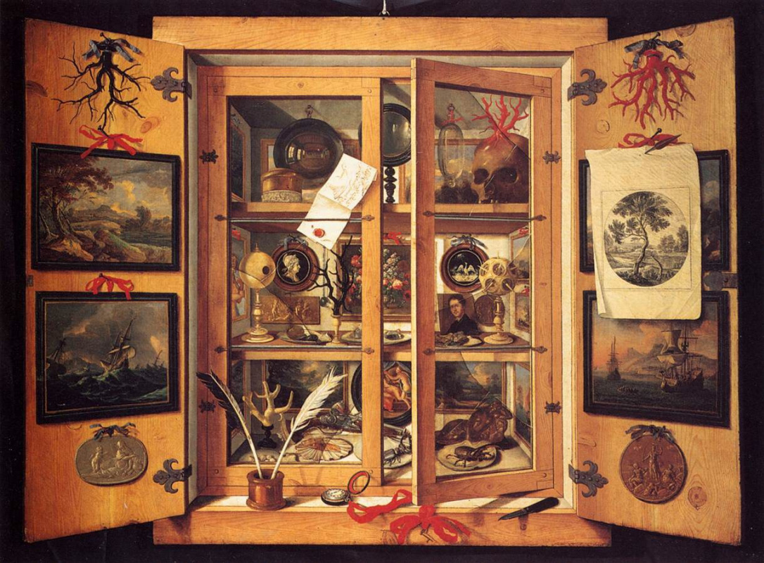 Domenico Remps. Cabinet of rarities