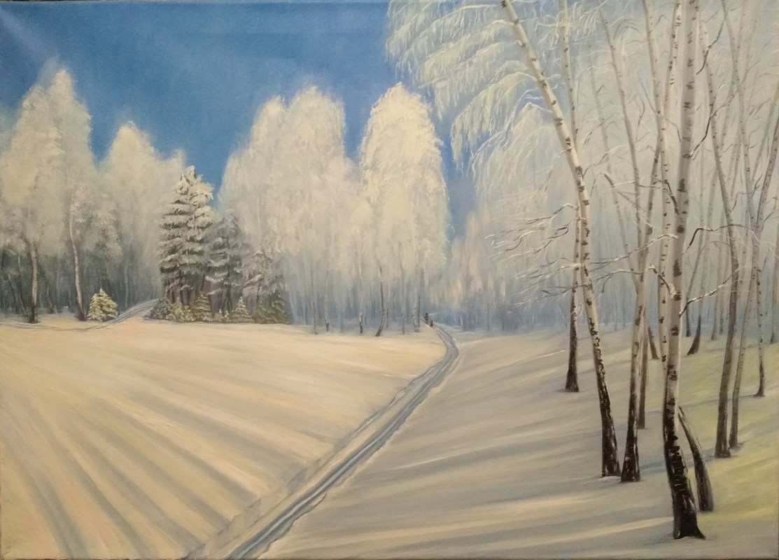 Larisa Sergejevna Tulupova. "Pravljična zima"