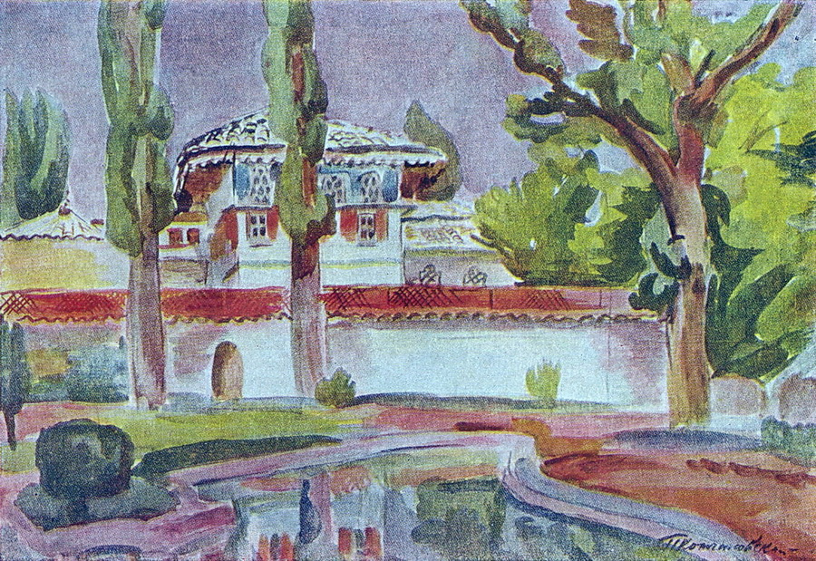 Petr Petrovich Konchalovsky. Bakhchisarai. The Khan's Palace