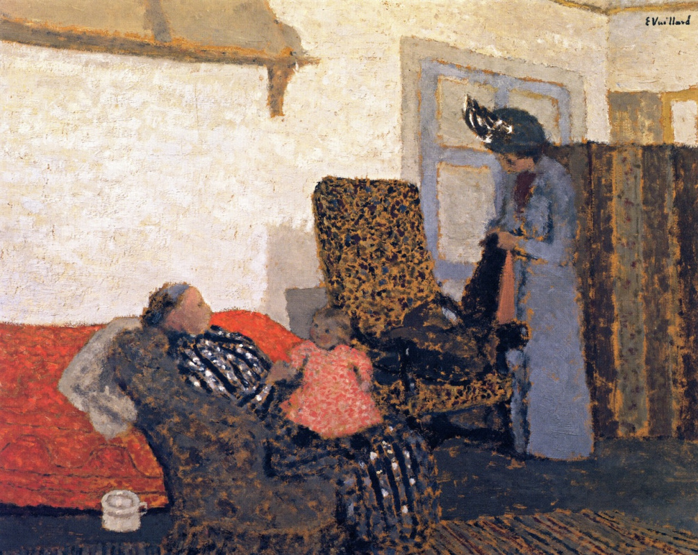 Jean Edouard Vuillard. The white room