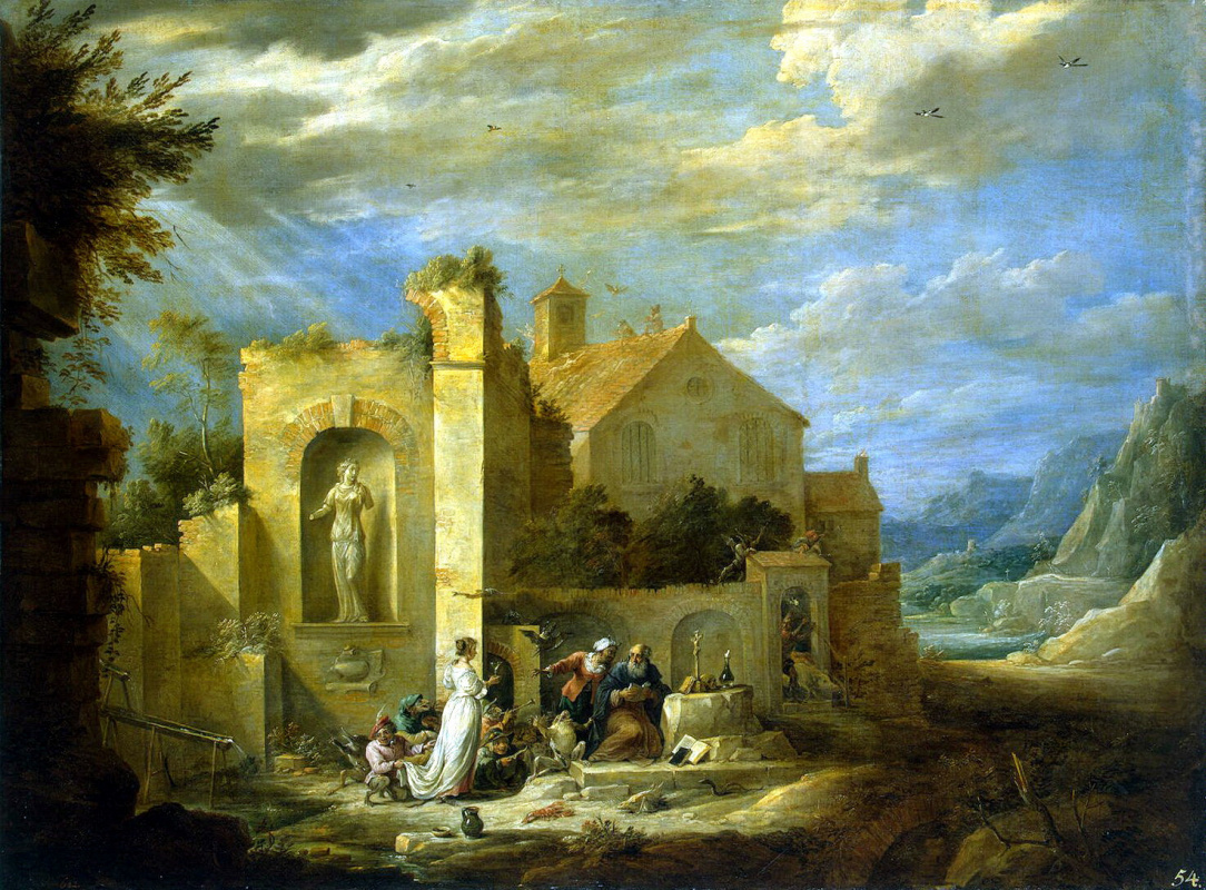 David Teniers the Younger. Temptation of St. Anthony