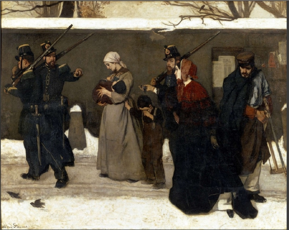 Alfred Emil-Leopold Stevens. What is called vagrancy
