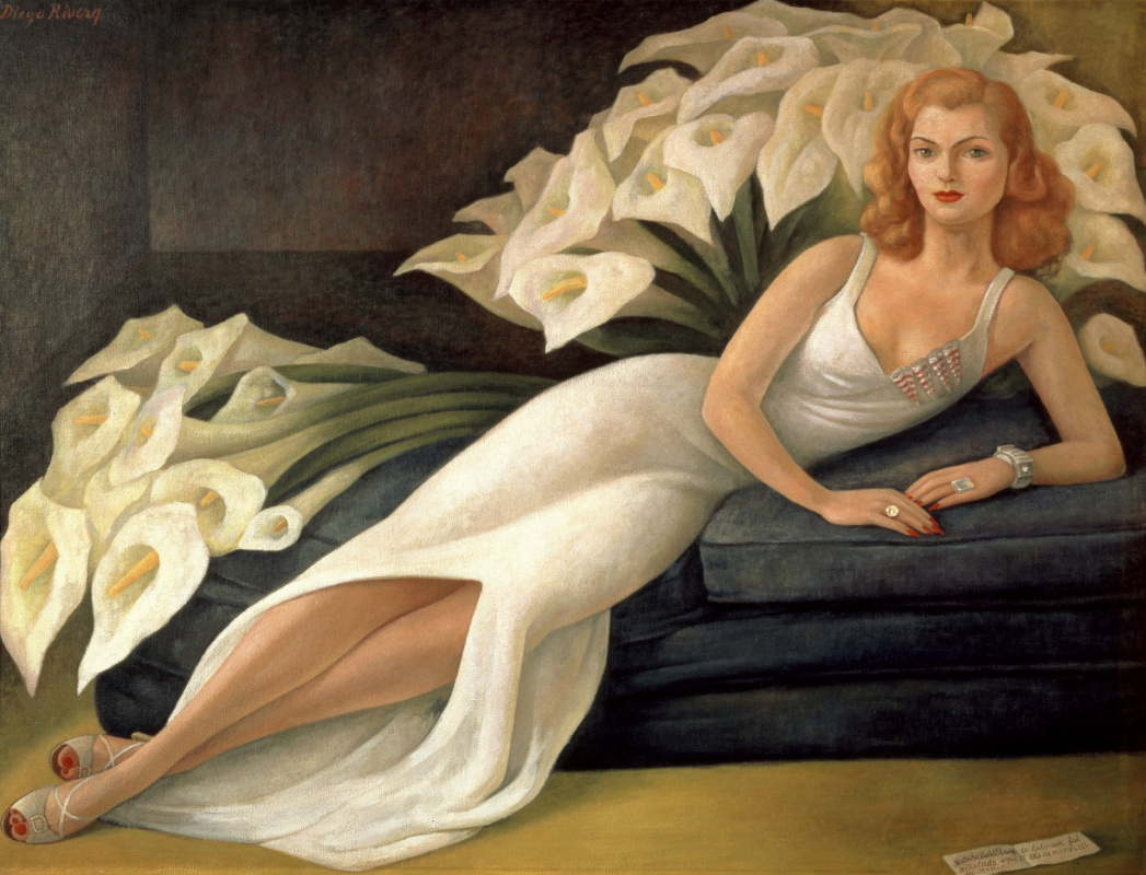 Diego Maria Rivera. Portrait Of Natasha SKOLKOVO, Geltman