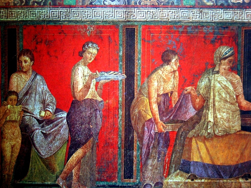 Unknown artist. Villa of Mysteries, Pompeii