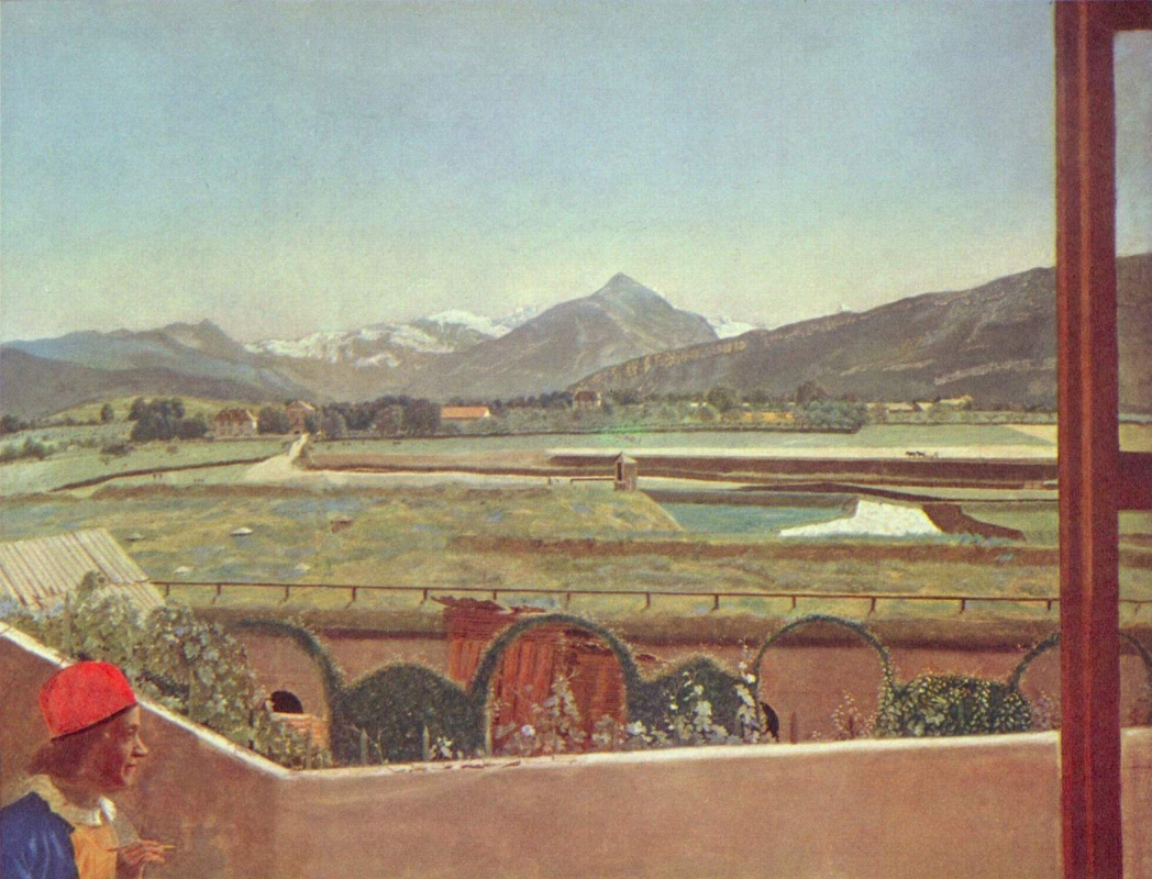 Jean-Etienne Liotard. Landscape near Geneva