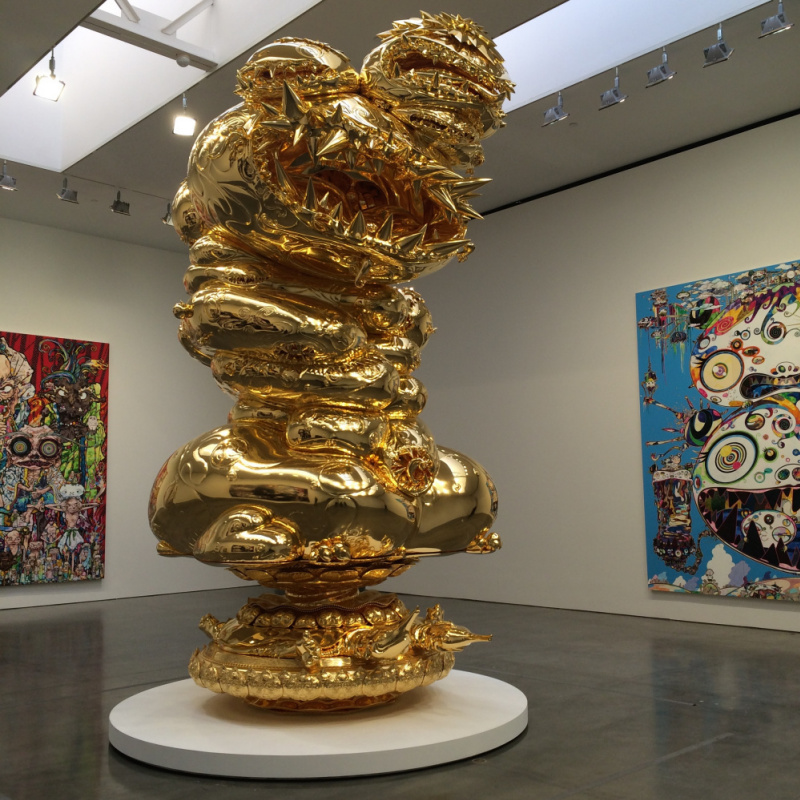 Takashi Murakami. The birth cry of a universe