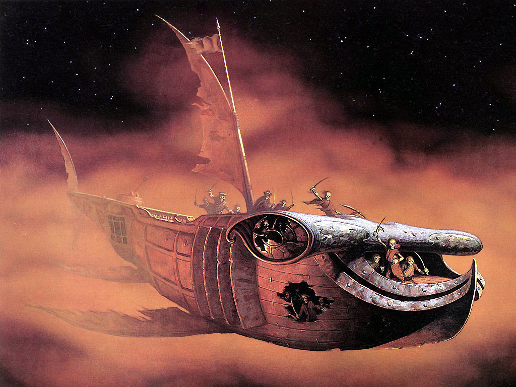 Gerald Brom. Spaceship