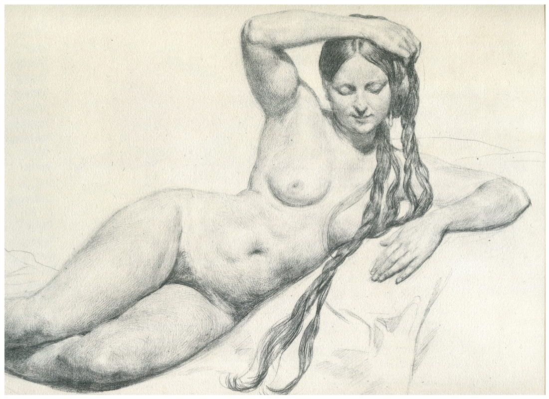 Alexander Andreevich Ivanov. Nude