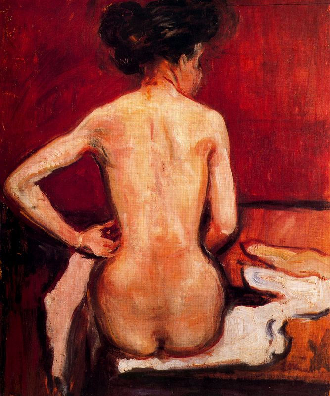 Edward Munch. Nude