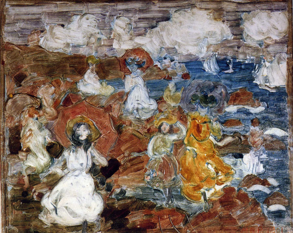 Maurice Braziel Prendergast. Summer day