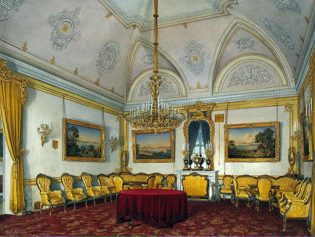 Edward Petrovich Hau. Living room